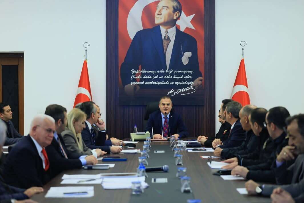 Muğla İl Spor Güvenliği Toplantısı Vali Akbıyık Başkanlığında Yapıldı 2